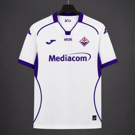 Fiorentina 2026 Away Fan Front Fiorentina 2026 Away Fan Front